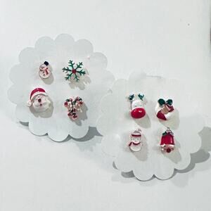 8 Mix and Match Christmas Earrings